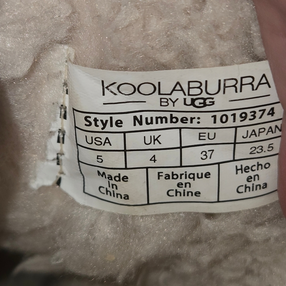 Koolaburra By UGG Pink Winter Cozy Suede Fleece Soft Warm Snow - Picture 6 of 9